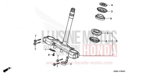 PIANTONE STERZO XLR125RW di 1998